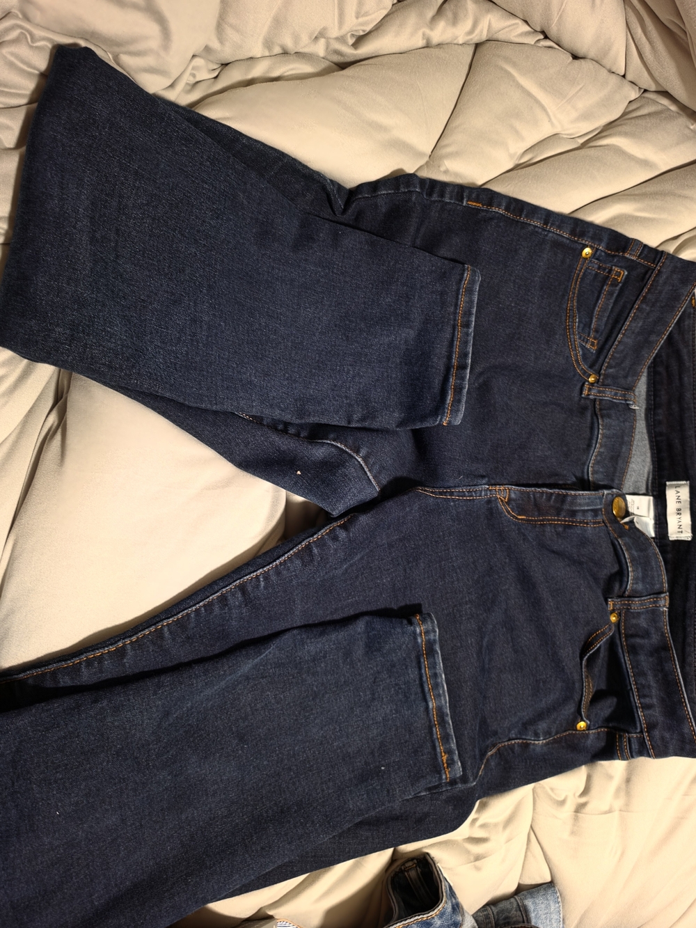 Lane Bryant Dark Indigo Skinny Leg Jeans